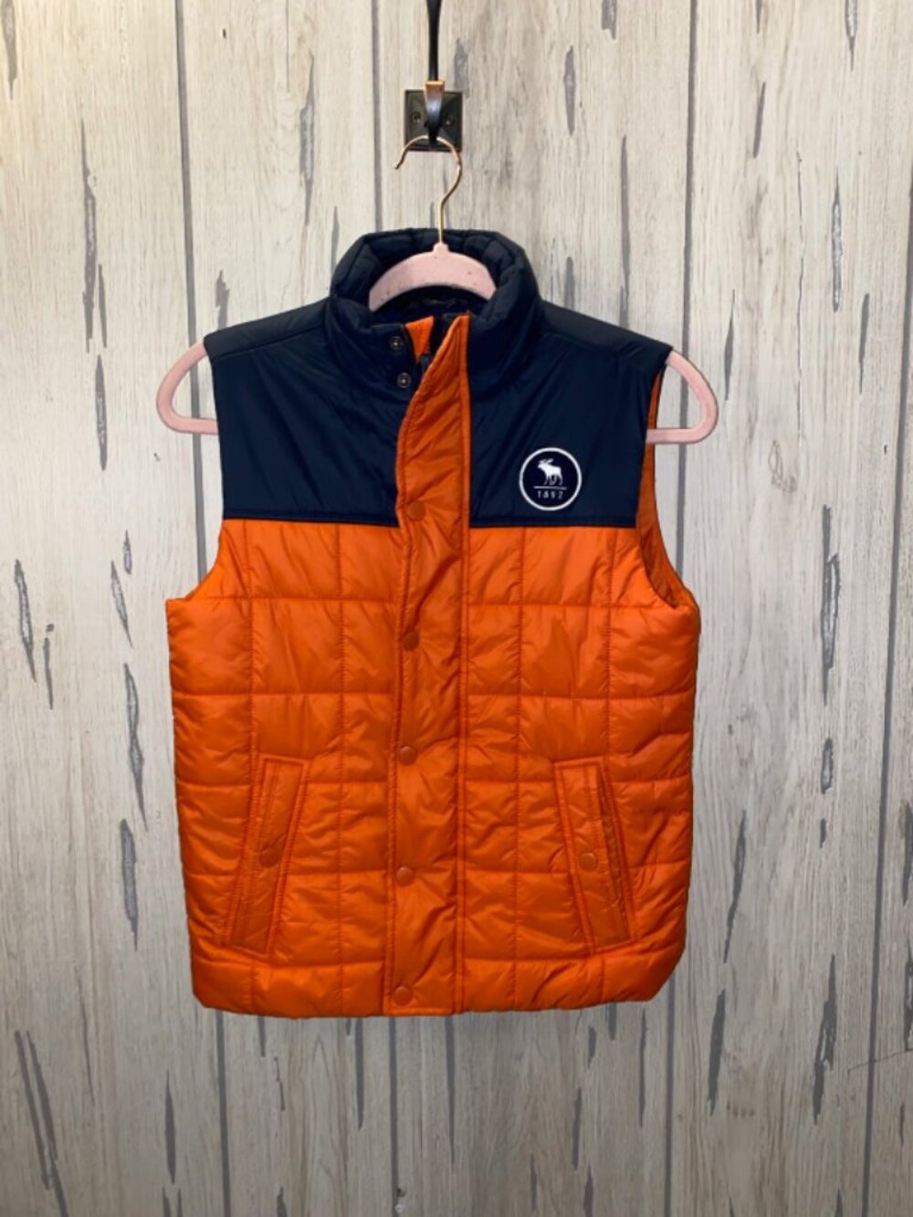 ABERCROMBIE KIDS Boys Size 11/12 Puffer Vest Jacket